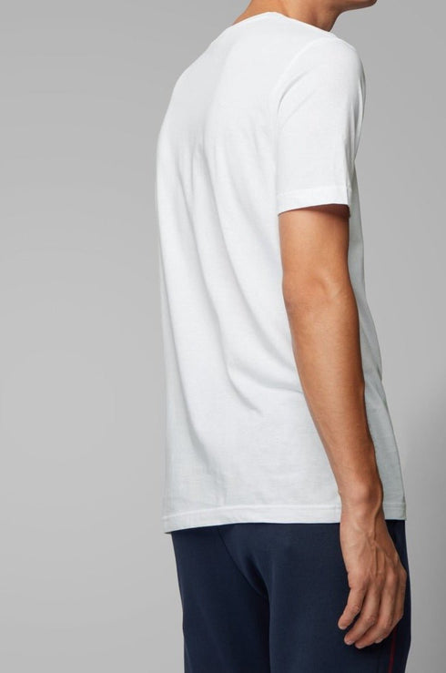Hugo Boss Tshirt הוגו בוס טישרט לגבר בצבע לבן